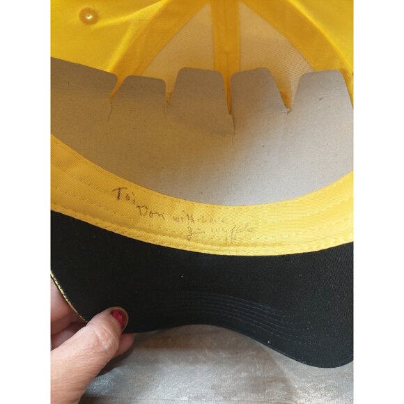 Jegs High Performance Jegs.com Yellow And Black Embroidered LogoHook n Loop Hat - Picture 7 of 7